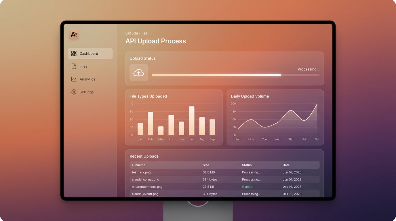 AI document processing pipeline — nhiều loại file được phân tích tự động bằng Claude